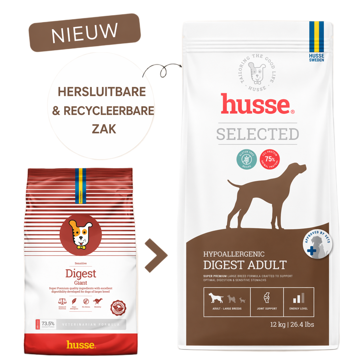 Husse Digest Adult (Hypoallergenic)