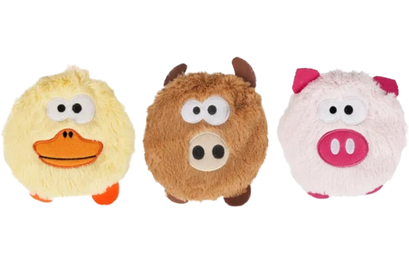 Flamingo Pluche Dier Hoofd 13cm LAATSTE STUK (Eend)