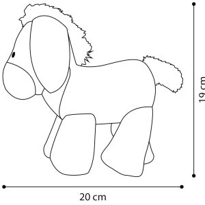 Flamingo Perry Ezel 20cm - Afbeelding 2