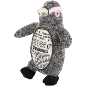 Flamingo Newsy Pinguin Grijs 28cm