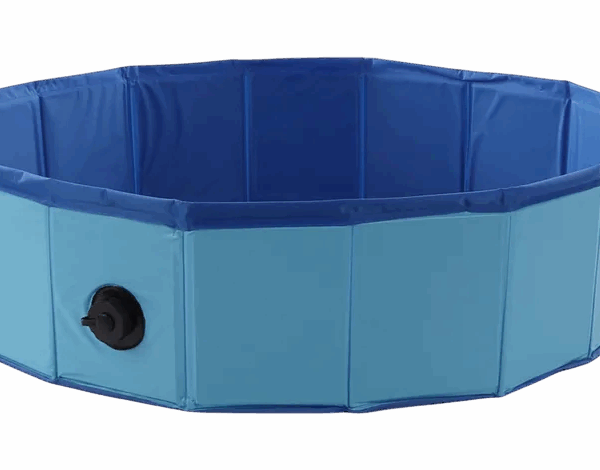 Flamingo Zwembad Splatter Rond Blauw 80x20cm. NIEUW!