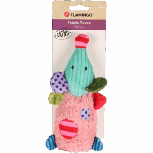 Flamingo Gragga Muis Roze 8x14x4cm. NIEUW! - Afbeelding 2