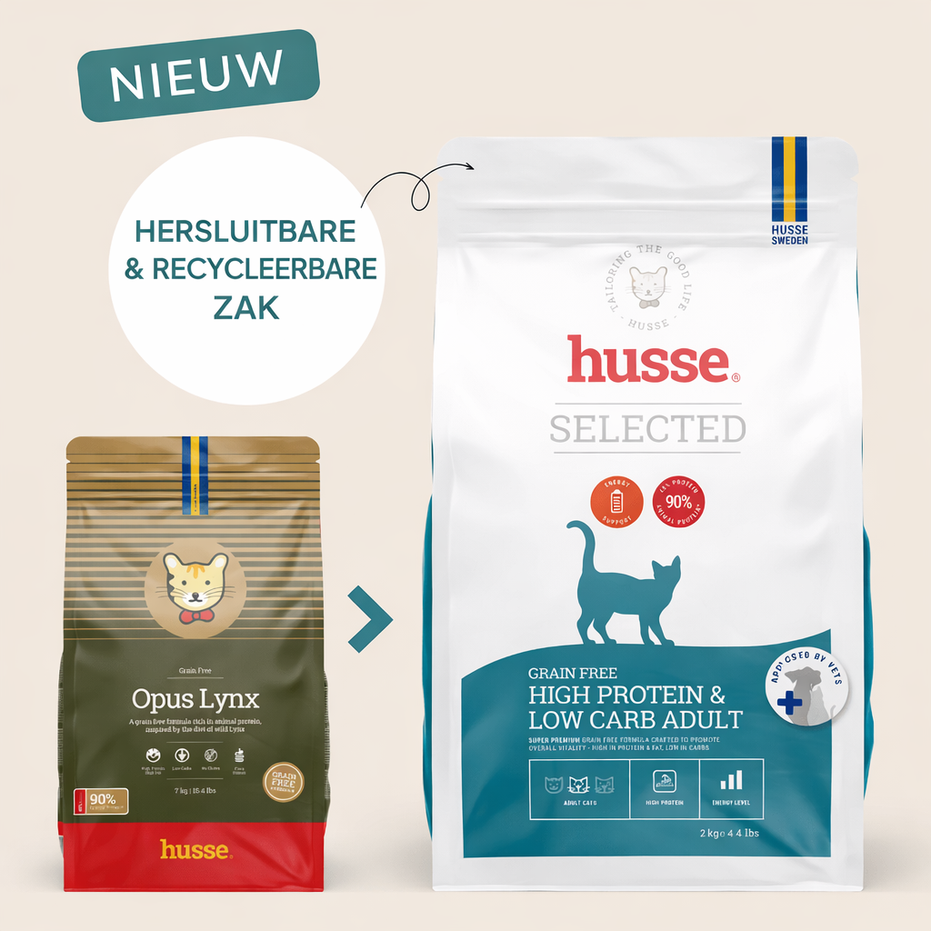 Husse High Protein & Low Carb Adult.