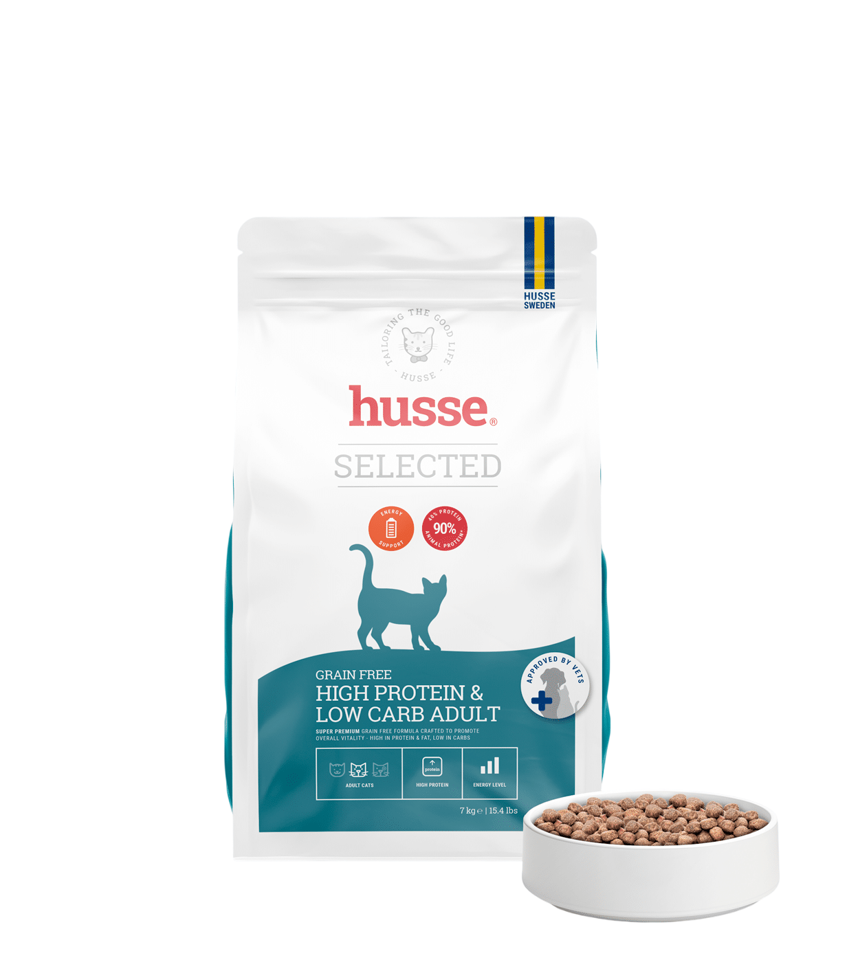 Husse High Protein & Low Carb Adult.