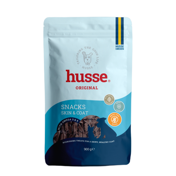 Husse Snack Skin & Coat (900gr.)