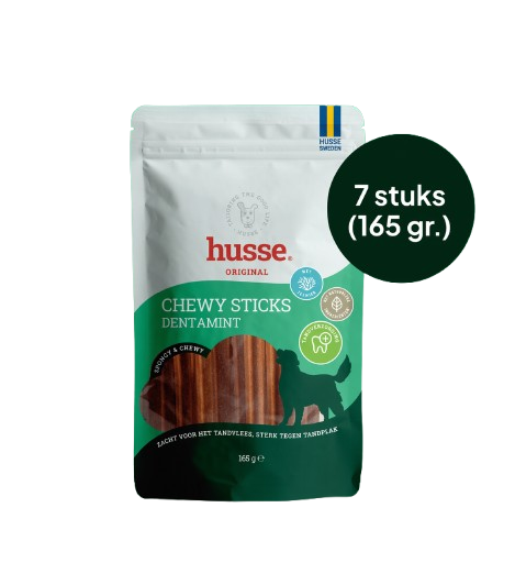 Husse Chewy Sticks Dentamint (165gr.)